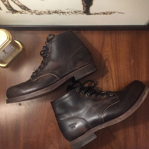 frye men's prison combat boot